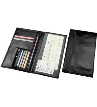 Hans Kniebes HK-Style Geldbörsen & Schlüsseletuis Brieftasche für Reisedokumente, Nappa-Vollrindleder, 135 x 236 mm 1 Stk.
