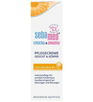 sebamed Produkte sebamed BABY & KIND Pflegecreme Gesicht & Körper mit Calendula 8% Babycreme 75.0 ml