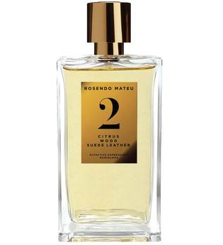 Rosendo Mateu N° 2 Citrus / Wood / Suede Leather Eau de Parfum (EdP) 100 ml Parfüm