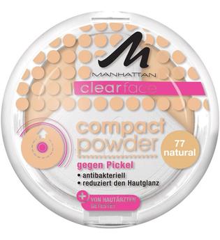 Manhattan Make-up Gesicht Clearface Compact Powder Nr. 70 1 Stk.