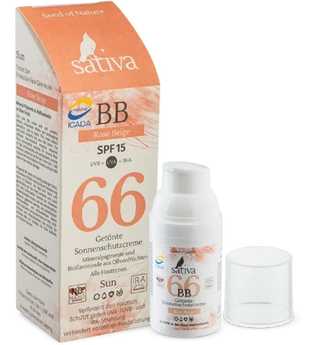Sativa No. 66 - Getönte Sonnenschutzcreme - Rose Beige 30ml Sonnencreme 30.0 ml