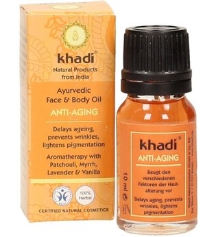 Khadi Naturkosmetik Produkte Gesicht & Körper - Anti-Aging Öl Kleingröße 10ml Gesichtsöl 10.0 ml