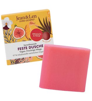 Jean&Len Fruchtige Feste Dusche Arganöl/Feige Körperseife 60.0 g