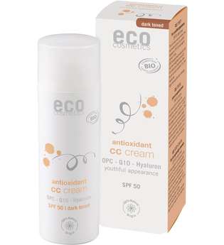 Eco Cosmetics OPC. Q10 & Hyaluron - LSF50 CC Creme dunkel 50ml Sonnencreme 50.0 ml