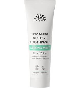 Urtekram Fluoride Free Sensitive Toothpaste Strong Mint Zahnpasta 75.0 ml