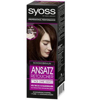 Syoss Ansatz Retoucher 7 Tage ohne Ansatz Schoko Braun Haarfarbe