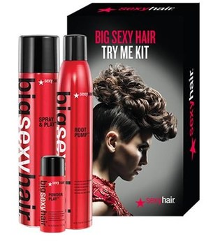 Sexy Hair Haarpflege Big Sexy Hair Try Me Kit Spray & Play 300 ml + Root Pump 300 ml + Powder Play 5 g 1 Stk.