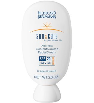 Hildegard Braukmann Sun & Care Aloe Vera Gesichts Creme SPF 20 75 ml Gesichtscreme
