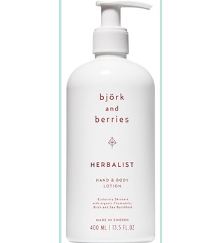 Björk & Berries Herbalist Hand & Body Lotion Bodylotion 400.0 ml