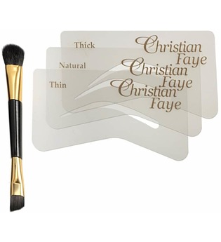 Christian Faye Augenmake-up Brush / Stencil Set Pinsel 1.0 pieces