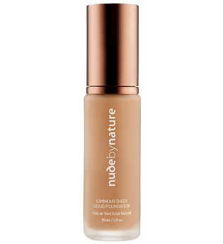 Nude by Nature Luminous Sheer Flüssige Foundation  30 ml Nr. W3 - Natural Beige