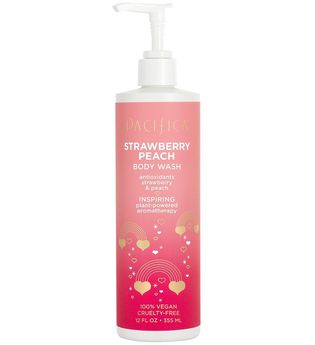 Pacifica Strawberry Peach Body Wash Körperseife 355.0 ml