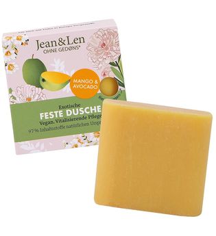 Jean&Len Exotische Feste Dusche Mango/Avocado Körperseife 60.0 g