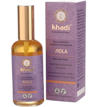 Khadi Naturkosmetik Produkte Gesicht & Körper - Viola Öl 100ml Gesichtsöl 100.0 ml