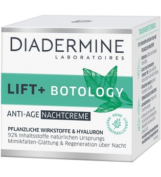 DIADERMINE Lift + Botology Nachtcreme Anti-Aging Pflege 50.0 ml