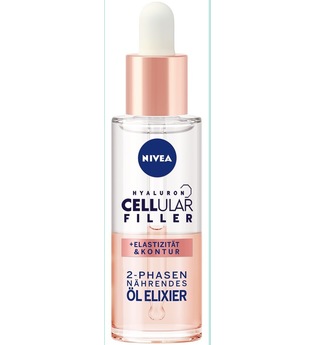 NIVEA Hyaluron Cellular Filler + Elastizität & Kontur 2-Phasen Gesichtsöl  30 ml