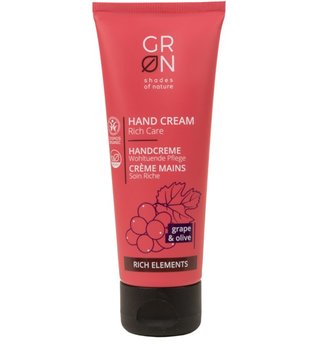 Groen Rich Hand Cream - Grape & Olive 75ml Handcreme 75.0 ml