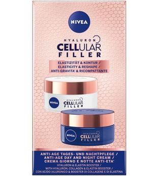 NIVEA Hyaluron Cellular Filler Tages- & Nachtpflege Gesichtspflegeset 1 Stk