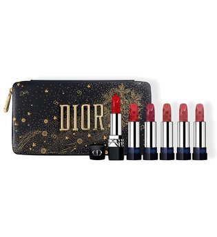DIOR Holiday Look 2020 Rouge Dior 999 4 g + Satiniertes Finish Rouge Dior 999 4 g + Mattes Finish Rouge Dior 988 4 g + Satiniertes Finish Rouge Dior 481 4 g + Mattes Finish Rouge Dior 458 4 g