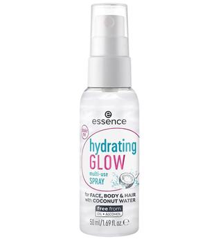 Essence Hydrating Glow Multi - Use Spray Gesichtsspray 50.0 ml