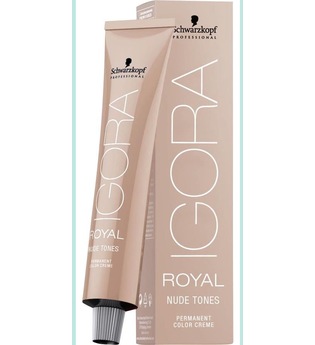 Schwarzkopf Professional Haarfarben Igora Royal Nude Tones Permanent Color Cream 7-46 Mittelblond Beige Schoko 60 ml