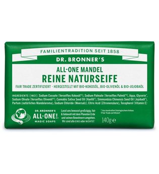 Dr. Bronner's Mandel - All-One Reine Naturseife 140g Körperseife 140.0 g