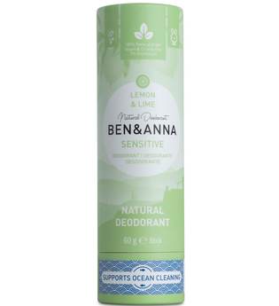 Ben & Anna Natural Deodorant Stick Sensitive Lemon & Lime Deodorant 60.0 g