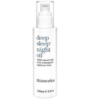 This Works - Deep Sleep Night Oil, 120ml – Körperöl - one size