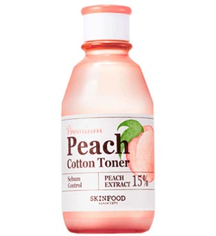 SKINFOOD Skinfood Peach Cotton Toner Gesichtswasser 140.0 ml
