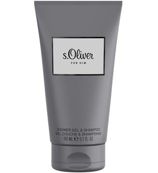 s.Oliver s.Oliver For Him Shower Gel & Shampoo Duschgel 150.0 ml
