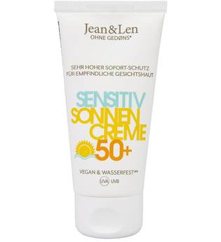 Jean&Len Sensitiv Sonnencreme Gesicht LSF 50+ Sonnencreme 50.0 ml