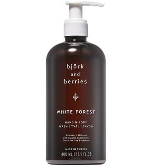 Björk & Berries White Forest Hand & Body Wash Körperseife 400.0 ml