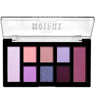 NYX Professional Makeup Matchy-Matchy Monochromatic Lidschatten Palette 7.4 g Nr. 04 - Lilac