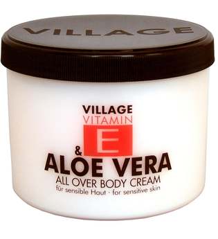 Village Pflege Vitamin E Body Cream Aloe Vera 500 ml