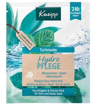 Kneipp Hydro Pflege - Wasserminze, Agave & Kaktuswasser Tuchmaske 1.0 pieces