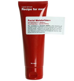 Recipe for men Facial Moisturizer Plus Gesichtslotion 75.0 ml