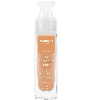 Marbert Make-up Make-up Pre AntiAging Plus Foundation Nr. 03 Honey 30 ml
