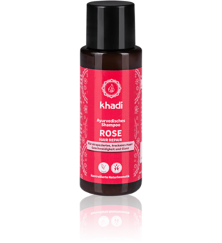 Khadi Naturkosmetik Produkte Shampoo - Rose Hair Repair 30ml Haarshampoo 30.0 ml