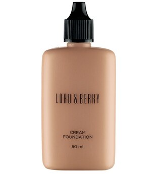 Lord & Berry Cream Foundation Flüssige Foundation  50 ml Honey