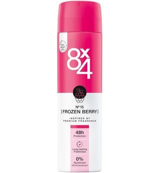 8x4 No.15 Frozen Berry Deodorant Spray 150 ml