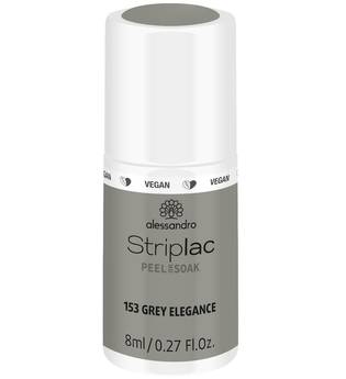 Alessandro Striplac Peel or Soak - Vegan Nagellack 8 ml Nr. 153 - Grey Elegance