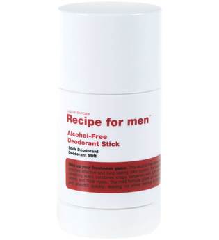 Recipe for Men Alcohol-Free Deodorant Stick Deodorant 75.0 ml