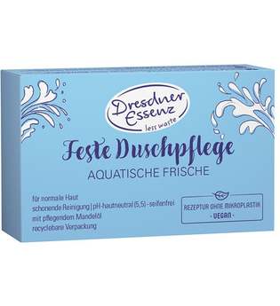 Dresdner Essenz Feste Duschpflege Aquatische Frische Körperseife 100.0 g
