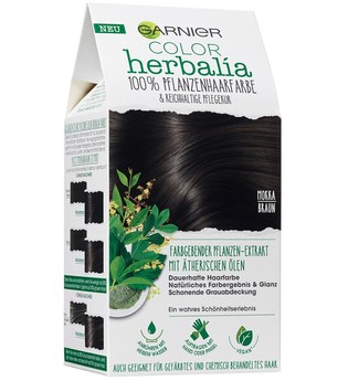GARNIER COLOR HERBALIA Mokkabraun 100% pflanzliche Haarfarbe Haarfarbe 1 Stk