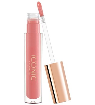 ICONIC London Lip Plumping Gloss 4ml Peekaboo (Bright Pink)