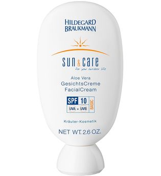 Hildegard Braukmann Sun & Care Aloe Vera Gesichts Creme SPF 10 75 ml Gesichtscreme