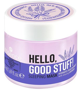 essence HELLO, GOOD STUFF! Sleeping Mask Gesichtsmaske
