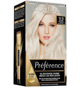 L'Oréal Paris Préférence 11.11 Ultra-Helles Kühles Kristall-Blond (Island) Coloration 1 Stk. Haarfarbe