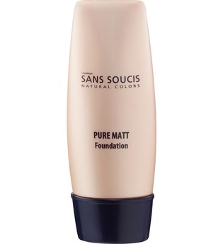 Sans Soucis Make-Up Gesicht Pure Matt Foundation Nr. 10 Light Beige 30 ml