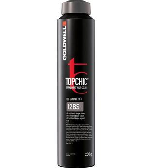 Goldwell Topchic Permanent Hair Color Special Lift 12BS Ultra Blond Beige Silber, Depot-Dose 250 ml